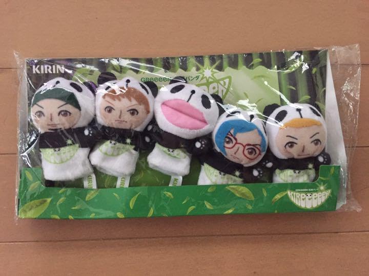 Amazon.co.jp: フィンガーパペットGReeeeN キリン生茶 コラボ パンダ